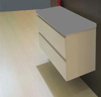 Wiesbaden onderkast 100 cmx36 cm zo.wastafel wit - thumbnail