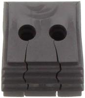 CONTA-CLIP KDS-DE 2X4-5 BK Afdichtingselement Thermoplastisch elastomeer Zwart 10 stuk(s) - thumbnail