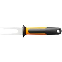 Fiskars Visfileervork 193 mm Staal Zwart, Oranje 1057547 - thumbnail