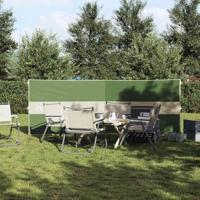 Windscherm camping waterdicht 344x120 cm groen - thumbnail