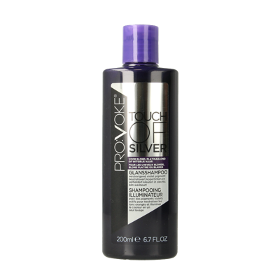 Provoke Shampoo touch of silver brightening 200 Milliliter Provoke Shampoo touch of silver brightening 200 Milliliter