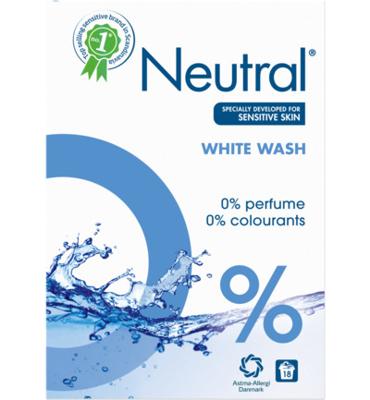 Neutral Neutral Waspoeder Wit 18 Wasbeurten 1,187 kg