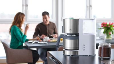 Braun KF5105 WH Koffiefilter apparaat Grijs - thumbnail