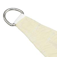 VidaXL Zonnezeil trapezium 3/5x4 m oxford stof crèmekleurig - thumbnail