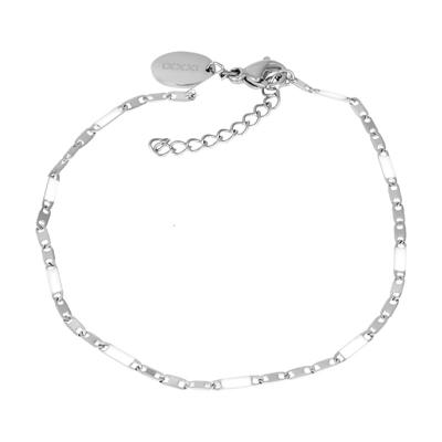 iXXXi Armband Curacao Wit - Zilver