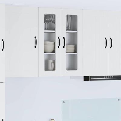 Keukenkast aan de muur met plank Hoogglans wit 60 x 31 x 80 cm Keukenkast aan de muur met plank Hoogglans wit 60 x 31 x 80 cm