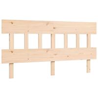 Bedframe zonder matras massief grenenhout 160x200 cm - thumbnail