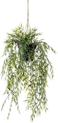 Zijdeplant Hangplant met pot Bamboe kunstplant Driesprong Collection - Driesprong collection