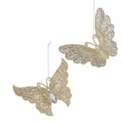 Ornament plc vlinder goud l10 cm Kurt S. Adler - Kurt s adler Ornament plc vlinder goud l10 cm Kurt S. Adler - Kurt s adler