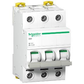 Schneider Electric A9S65363 Belastbare scheidingsschakelaar Meerdere kleuren 63 A 415 V