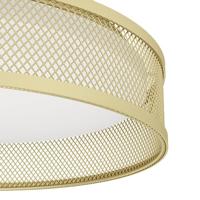 EGLO Luppineria Plafondlamp - LED - Ø 38,5 cm - Goud|Wit - Staal - thumbnail