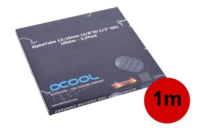 Alphacool Slang AlphaTube HF 13/10 (3/8"ID) - UV zwart Alphacool Slang AlphaTube HF 13/10 (3/8"ID) - UV zwart
