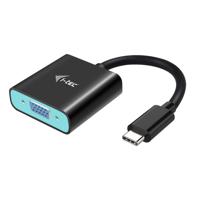 i-tec C31VGA60HZP video kabel adapter 0,15 m USB Type-C VGA (D-Sub) Zwart, Turkoois - thumbnail