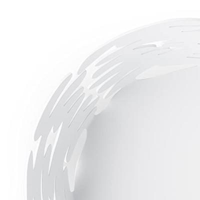 Alessi Barket Schaal wit RVS 18 cm Alessi Barket Schaal wit RVS 18 cm