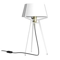 Tonone Bella Tafellamp - Wit - Messing - thumbnail