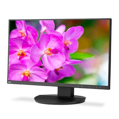 NEC MultiSync EA241F-BK LED-display, 57,1 cm (22,5 inch), HD, plat, zwart, 57,1 cm (22,5 inch), 1920 x 1080 pixels, HD, LED, 5 ms, zwart
