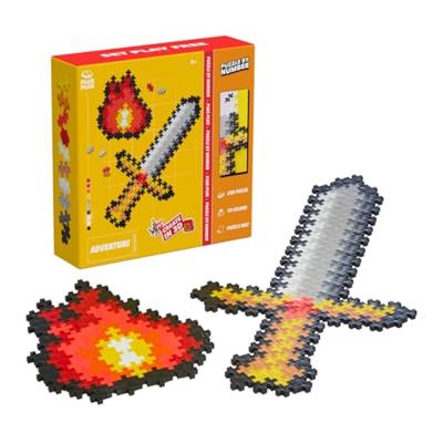 PlusPlus puzzle by number zwaard: 250 stuks 3910
