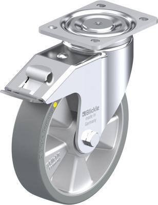 Blickle LH-ALTH 200K-FI-AS Zwenkwiel met rem Wieldiameter: 200 mm Draagvermogen (max.): 800 kg 1 stuk(s)