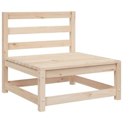 9-delige Loungeset massief grenenhout