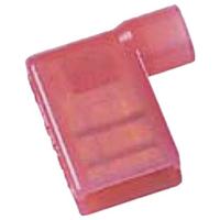 Intercable 182022 Platte stekker (female) Vertint Insteekbreedte: 6.3 mm Insteekdikte: 0.8 mm Volledig geïsoleerd Rood 1 stuk(s) - thumbnail