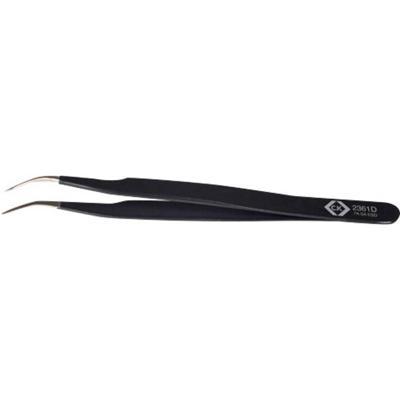 C.K T2361D Pincet ESD 7a SA-ESD Spits, gebogen, fijn 120 mm C.K T2361D Pincet ESD 7a SA-ESD Spits, gebogen, fijn 120 mm