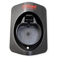 ROLINE Muurbevestiging voor oplaadkabel voor e-autos , met kabelgoot en vergrendelingsmechanisme - thumbnail