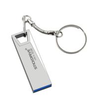 STICKDRIVE 64GB USB 3 0 hoge snelheid Mini Metal U disk (zilver grijs) - thumbnail