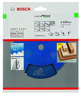 Bosch Accessories Expert for Wood 2608644003 Cirkelzaagblad 120 x 20 x 1.3 mm Aantal tanden: 12 1 stuk(s)