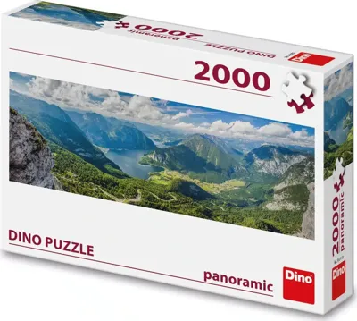 DinoToys Dino leg puzzel van de oostenrijkse alpen - 2000 stukjes DinoToys Dino leg puzzel van de oostenrijkse alpen - 2000 stukjes