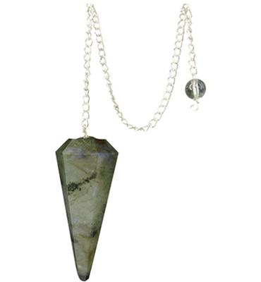 Ruben Robijn Pendel facet labradoriet (1 st)