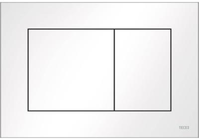 Bedieningsplaat Toilet TECE Now Kunststof Glans Wit Bedieningsplaat Toilet TECE Now Kunststof Glans Wit