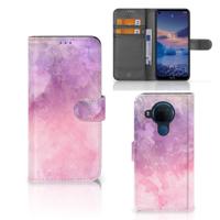 Hoesje Nokia 5.4 Pink Purple Paint - thumbnail