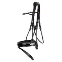 BR Andover hoofdstel zwart maat:full - thumbnail