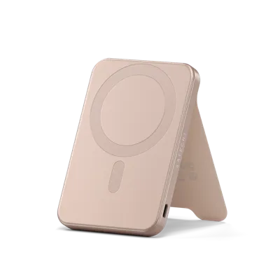 Satechi OntheGo magnetic Qi2 powerbank (5.000mAh/20W) - Desert Rose