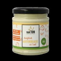 Van Ton Mayonaise knoflook bio 160 Gram - thumbnail