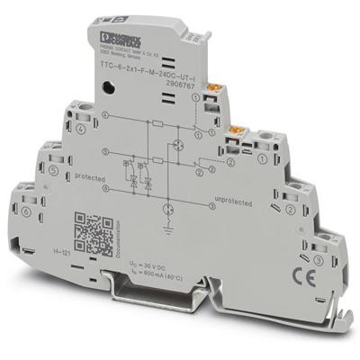 Phoenix Contact 2906767 TTC-6-2X1-F-M-24DC-UT-I Overspanningsveilige afleider Piece 1 stuk(s)