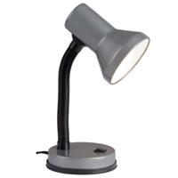 Brilliant Junior Tafellamp Spaarlamp, Gloeilamp E27 40 W Titaan - thumbnail