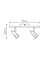 Light depot - LED opbouwspot Cilindro 2L - zwart - Outlet - thumbnail
