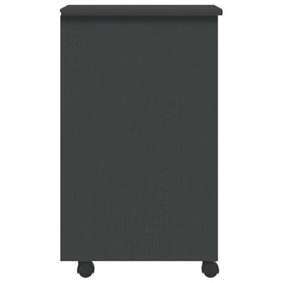 Ladekast MOSS verrijdbaar massief grenenhout grijs Ladekast MOSS verrijdbaar massief grenenhout grijs