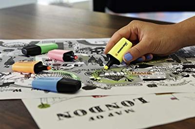 Markeerstift stabilo boss mini assorti | 10 stuks Markeerstift stabilo boss mini assorti | 10 stuks
