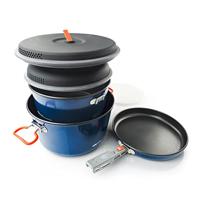 GSI Outdoors Bugaboo Base Camper Largenenset Pan Grijs/Blauw - thumbnail