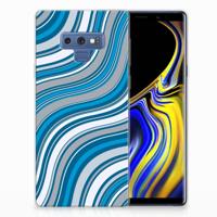 Samsung Galaxy Note 9 | TPU bumper | Waves Blue - thumbnail