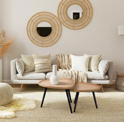 Artistiq Living Salontafel 'Micayla' Kurk, Set van 2 stuks