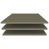 WOOOD Legplank 'Alfie' t.b.v. Kledingkast Alfie - thumbnail