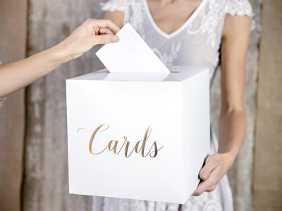 Enveloppendoos Cards Wit Goud