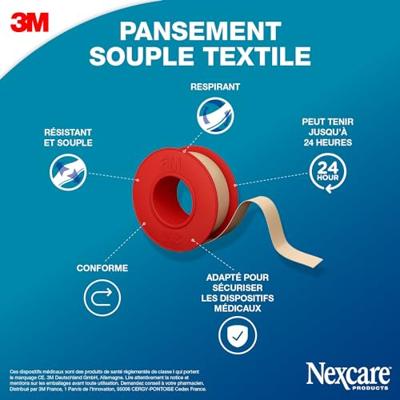 Nexcare 3m Textile Flexi.tape 4,2mx12,5mm Nt04-1