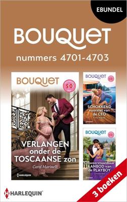 Bouquet e-bundel nummers 4701 - 4703 - Carol Marinelli, Cathy Williams, Lorraine Hall - ebook