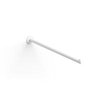 Kaldur handdoekrek 42cm, recht, mat wit - thumbnail