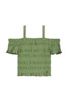 Like Flo zomer top meisjes teens - army groen - off shoulder - Ebi - thumbnail