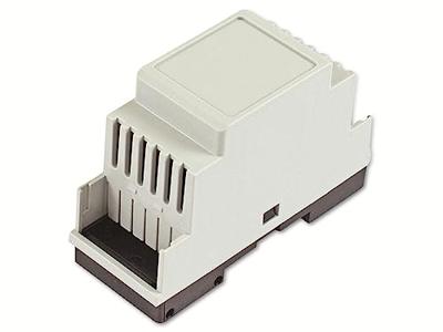 Hammond Electronics DIN-rail-behuizing 90 x 35 x 58 Polycarbonaat Lichtgrijs 1 stuk(s)